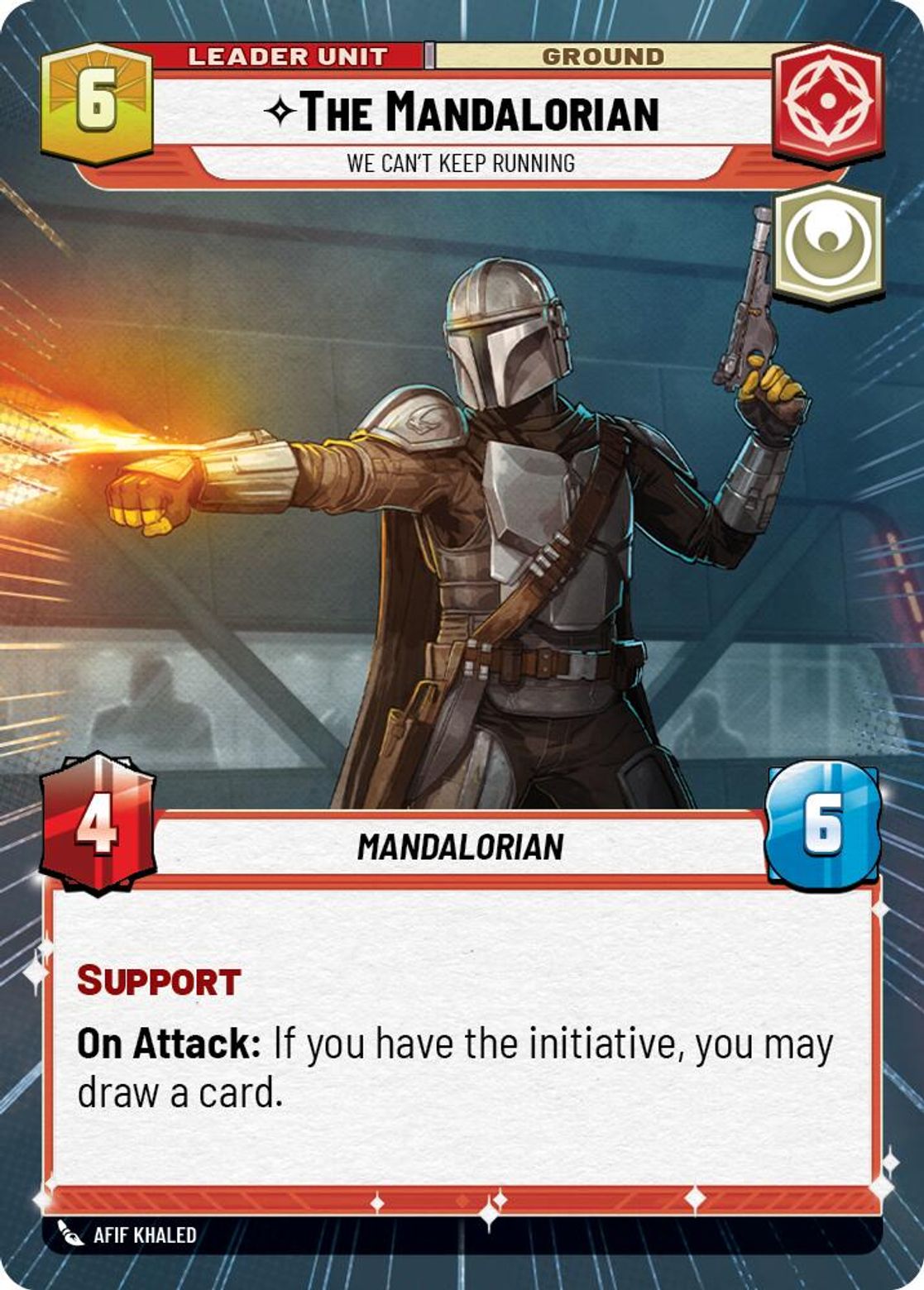 The Mandalorian, We Can't Keep Running (verso)