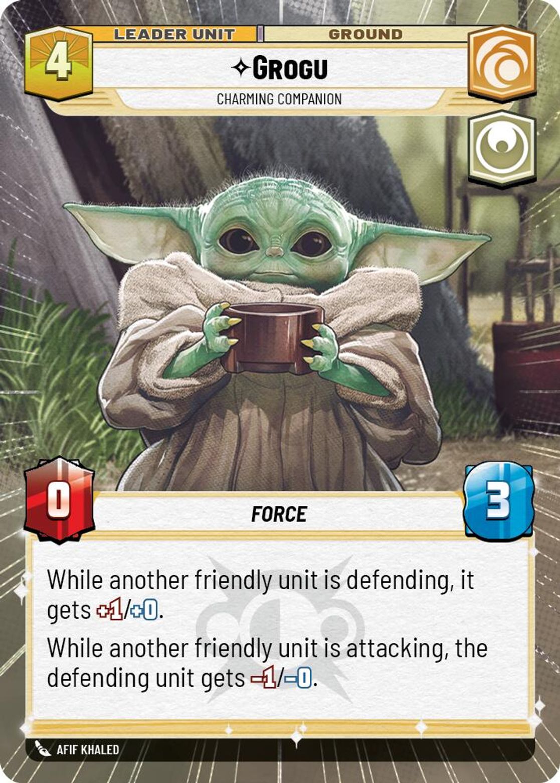 Grogu, Charming Companion (verso)
