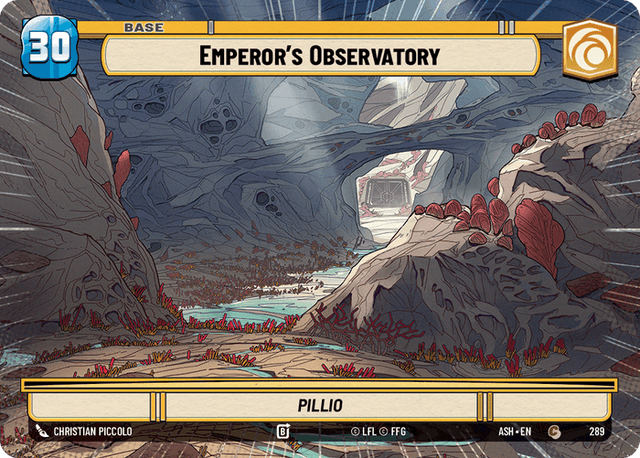 Emperor's Observatory, Pillio — Ashes of the Empire 289