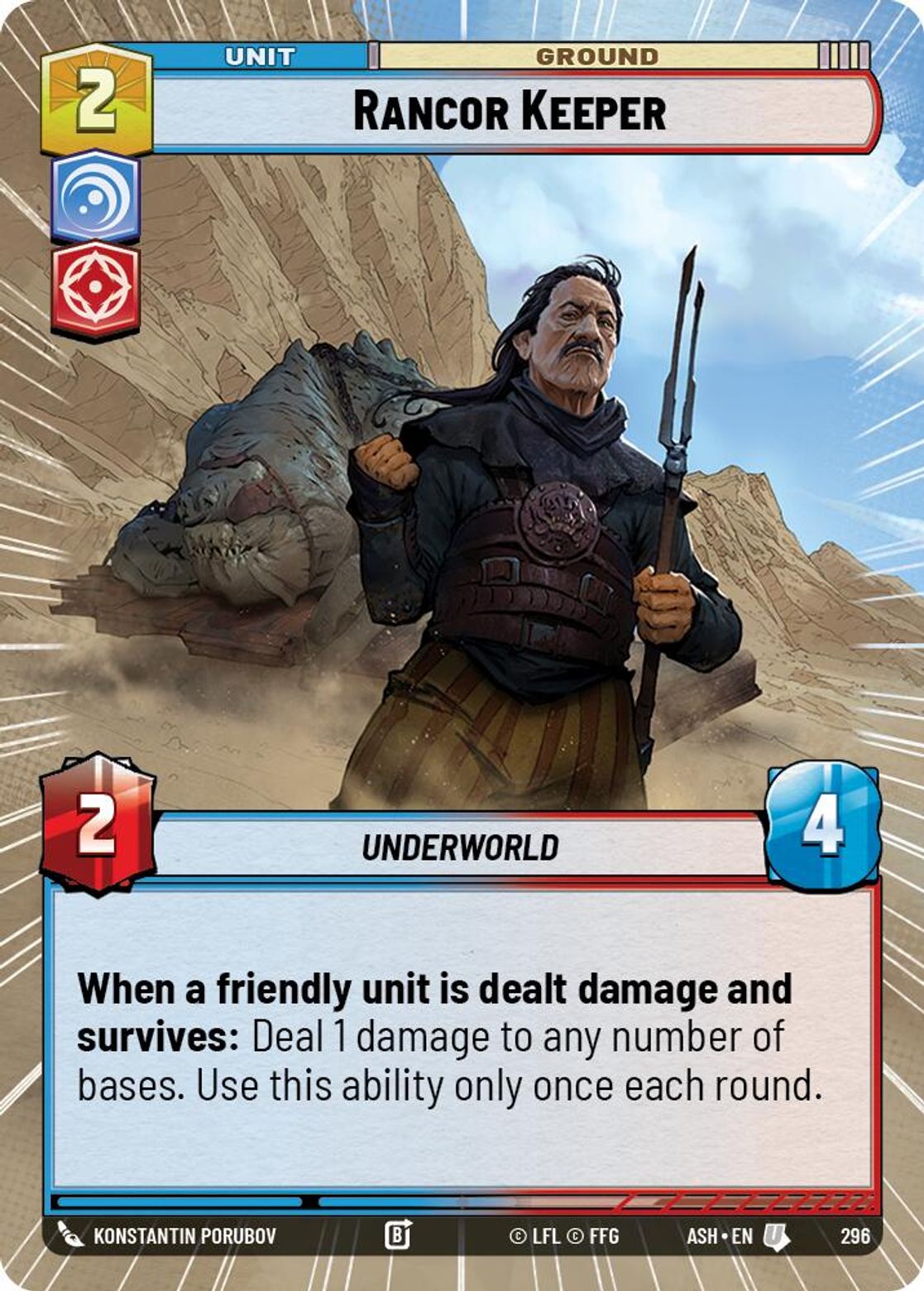 Rancor Keeper — Ashes of the Empire 296