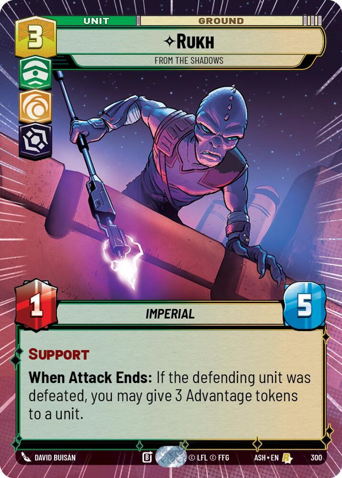 Rukh, From the Shadows — Ashes of the Empire 300
