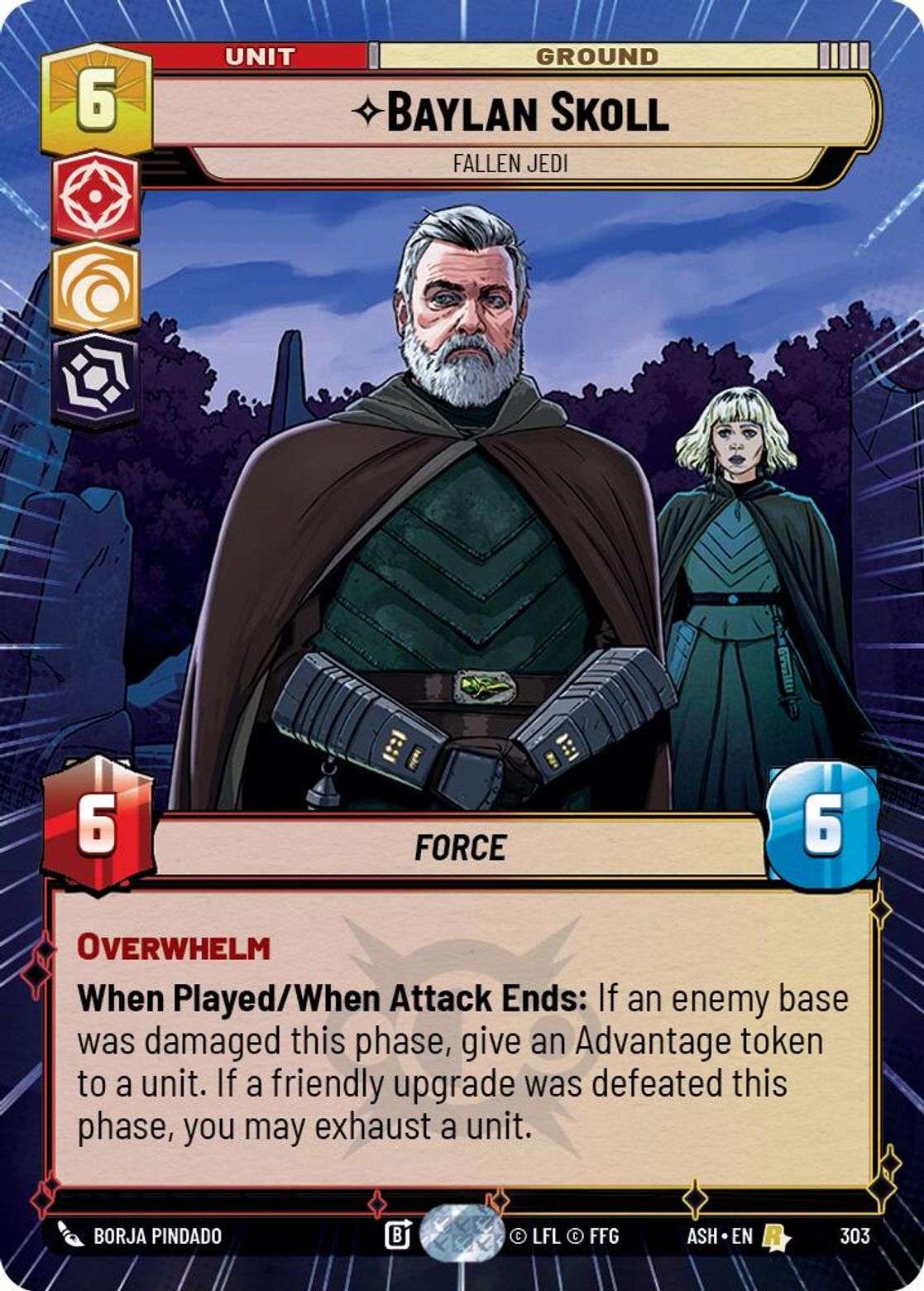 Baylan Skoll, Fallen Jedi — Ashes of the Empire 303