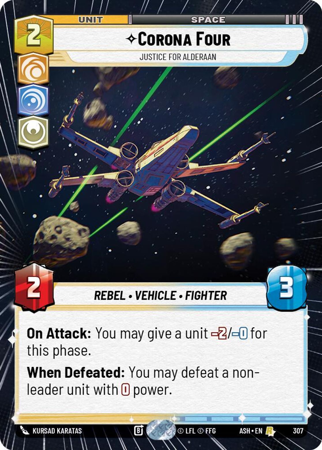 Corona Four, Justice for Alderaan — Ashes of the Empire 307
