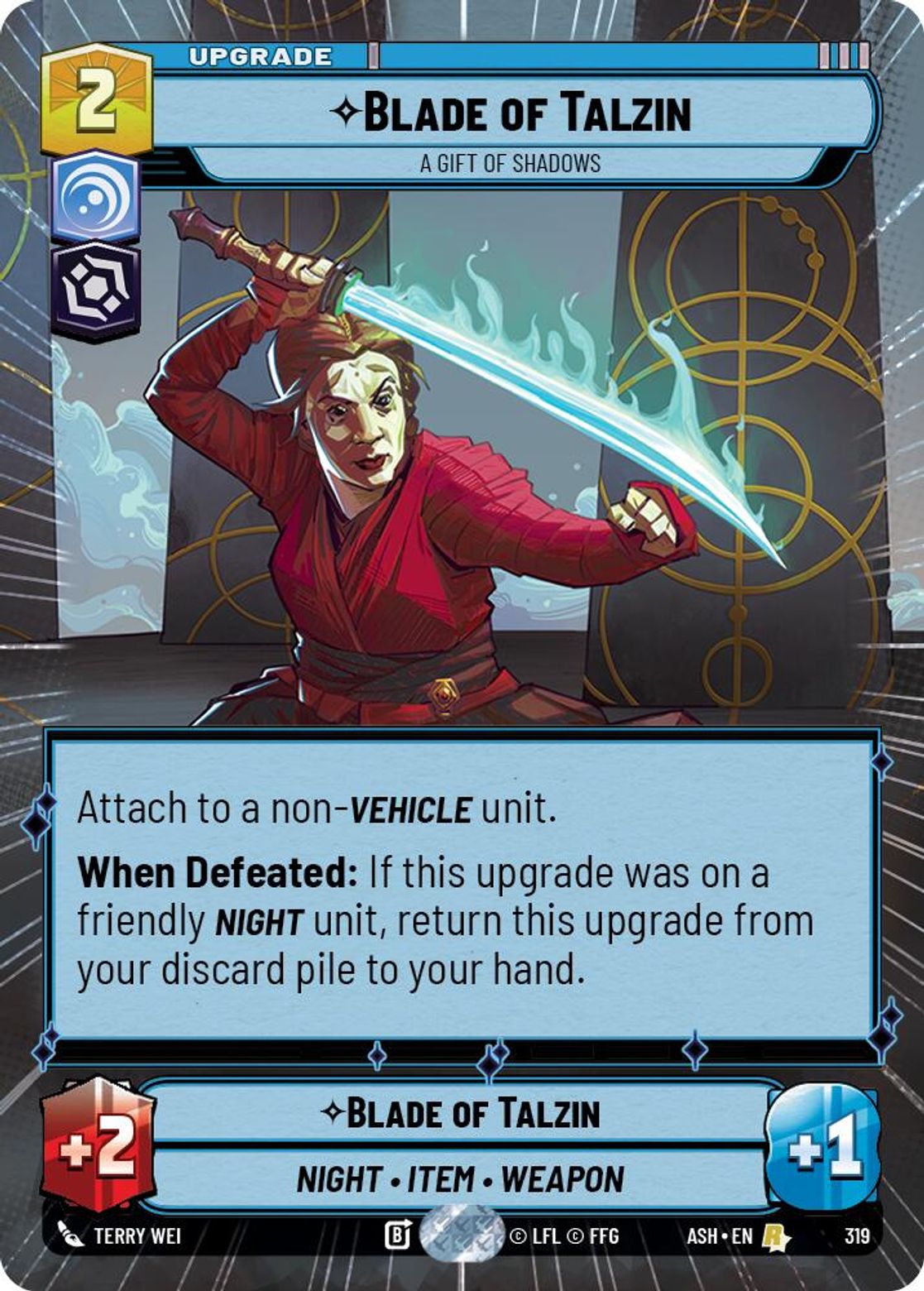 Blade of Talzin, A Gift of Shadows — Ashes of the Empire 319