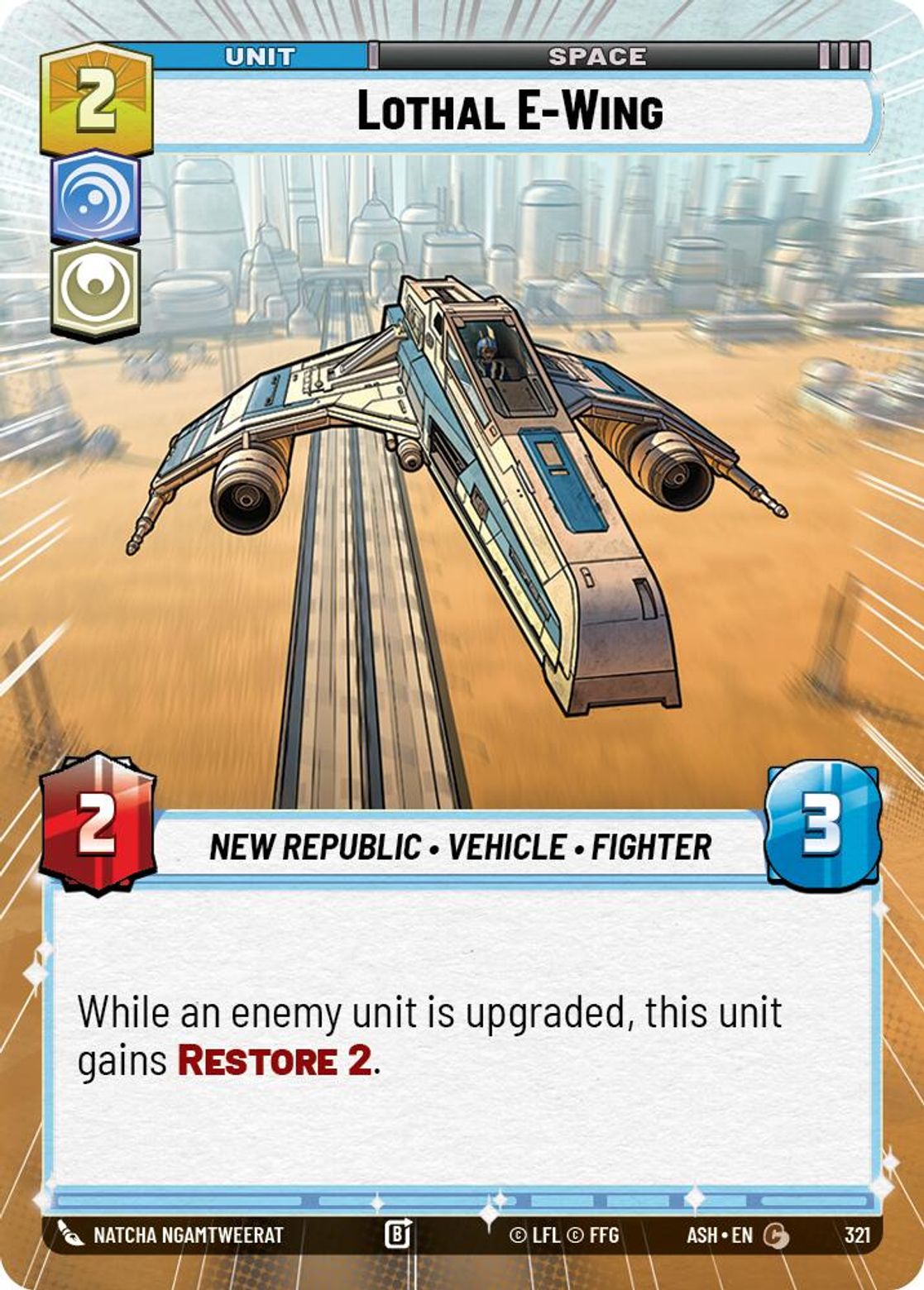 Lothal E-Wing — Ashes of the Empire 321