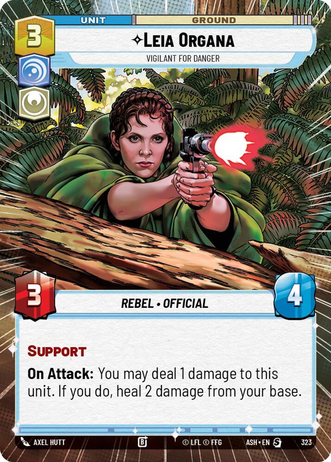 Leia Organa, Vigilant for Danger — Ashes of the Empire 323