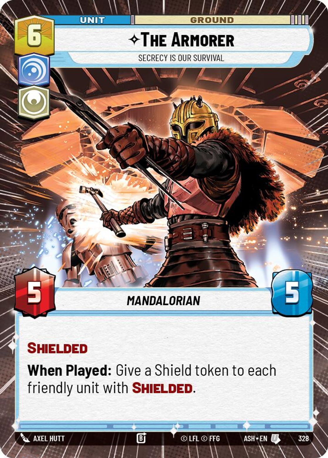 The Armorer, Secrecy is Our Survival — Ashes of the Empire 328