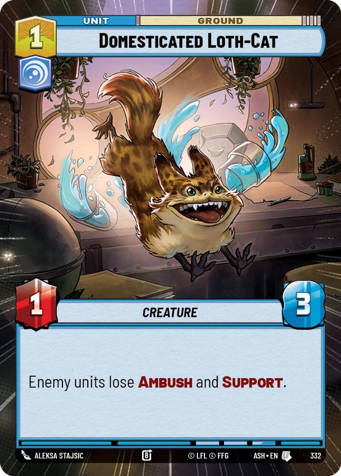 Domesticated Loth-Cat — Ashes of the Empire 332