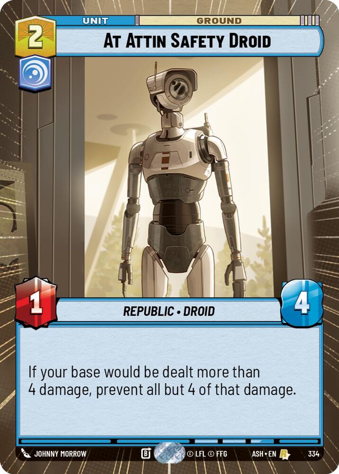 At Attin Safety Droid — Ashes of the Empire 334