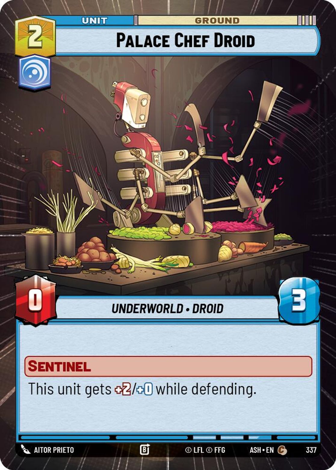 Palace Chef Droid — Ashes of the Empire 337