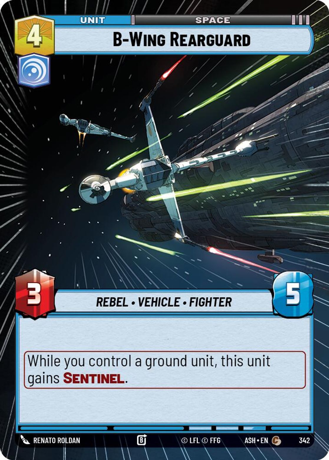 B-Wing Rearguard — Ashes of the Empire 342