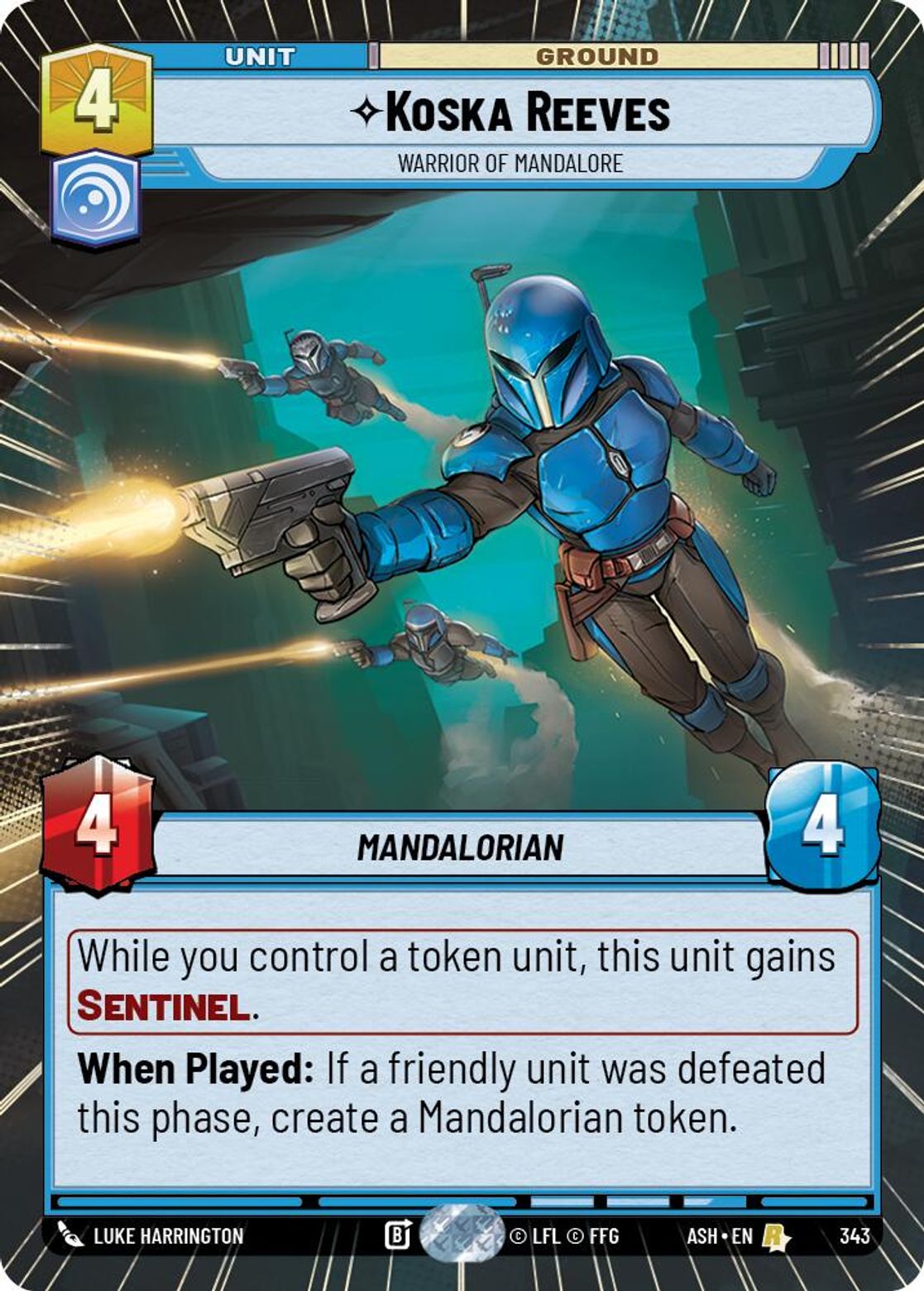 Koska Reeves, Warrior of Mandalore — Ashes of the Empire 343