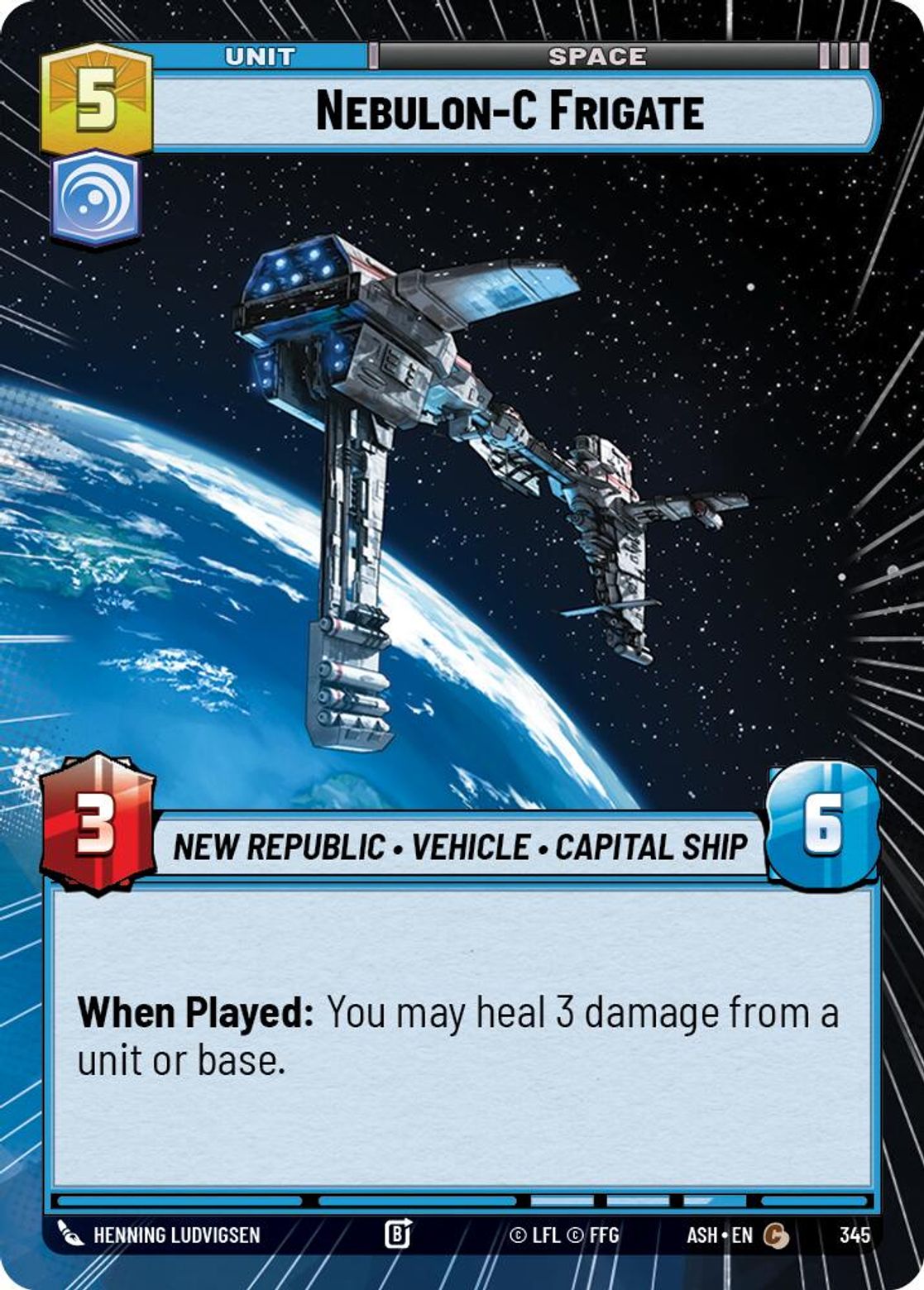 Nebulon-C Frigate — Ashes of the Empire 345