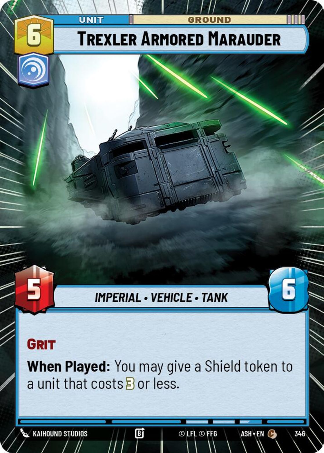 Trexler Armored Marauder — Ashes of the Empire 346