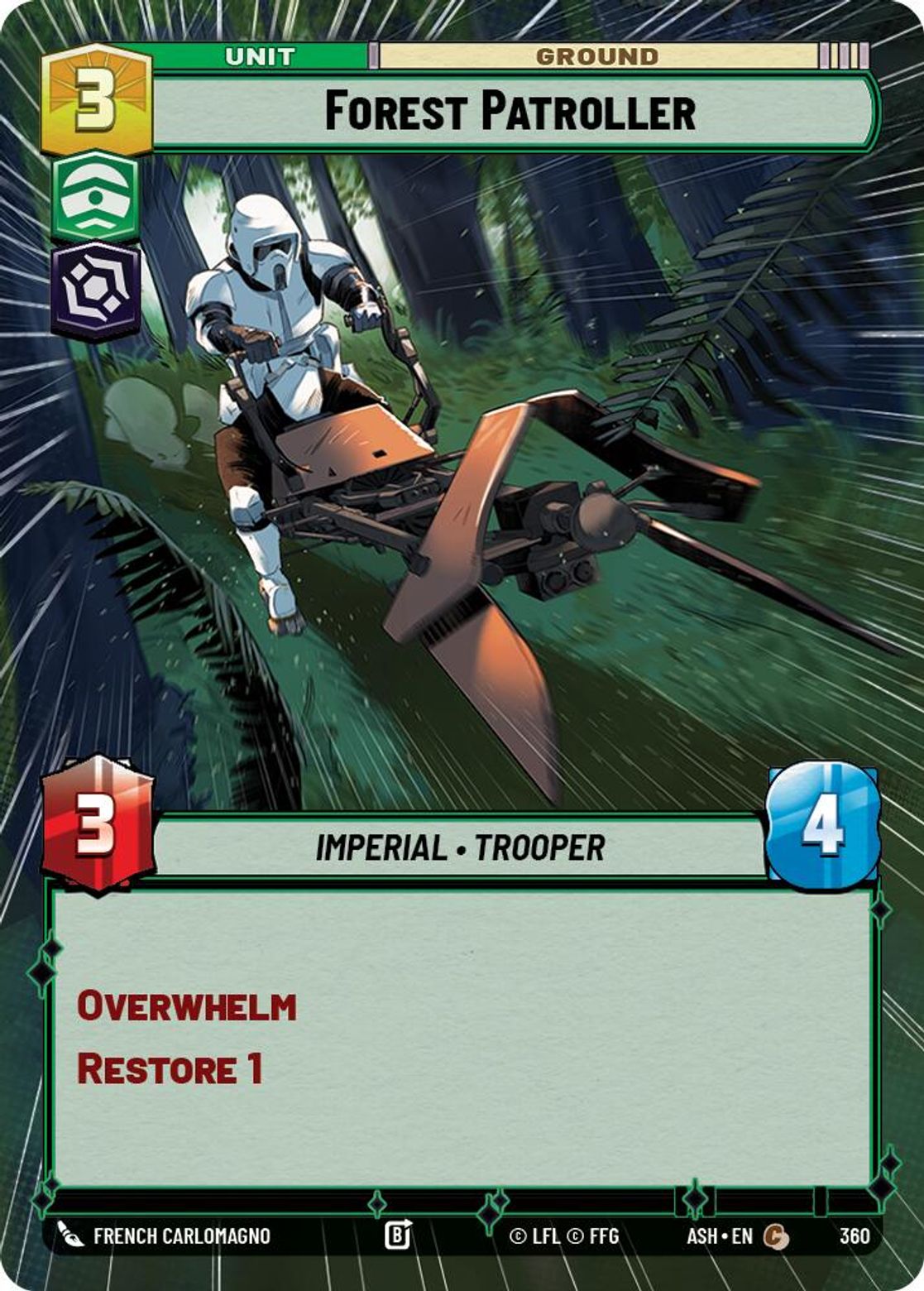 Forest Patroller — Ashes of the Empire 360