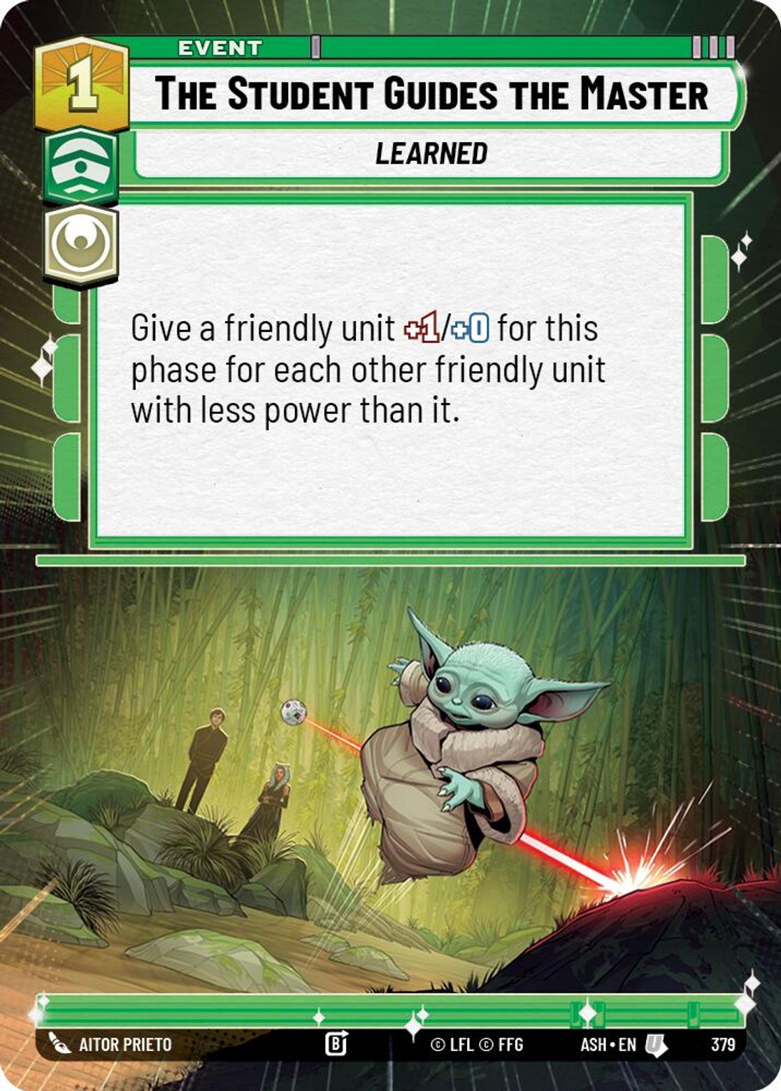 The Student Guides the Master — Ashes of the Empire 379