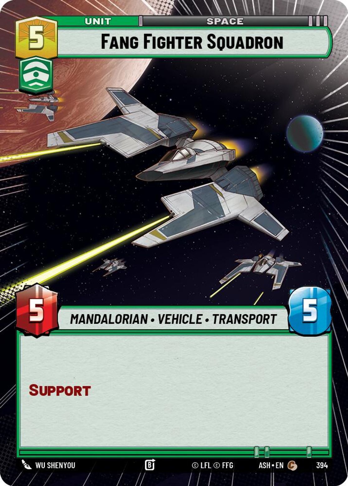 Fang Fighter Squadron — Ashes of the Empire 394