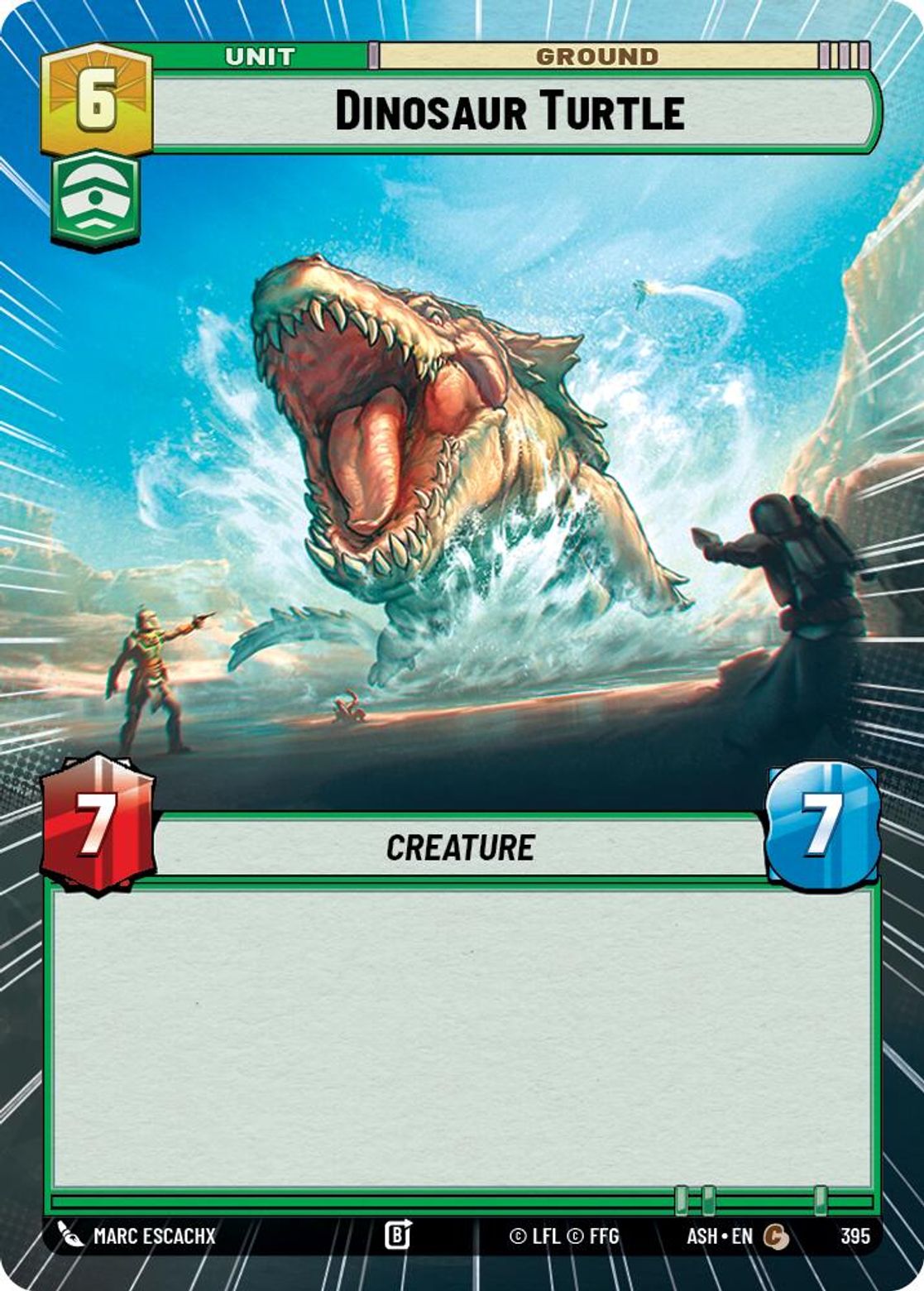 Dinosaur Turtle — Ashes of the Empire 395