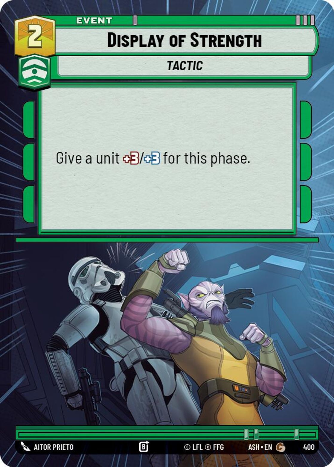 Display of Strength — Ashes of the Empire 400