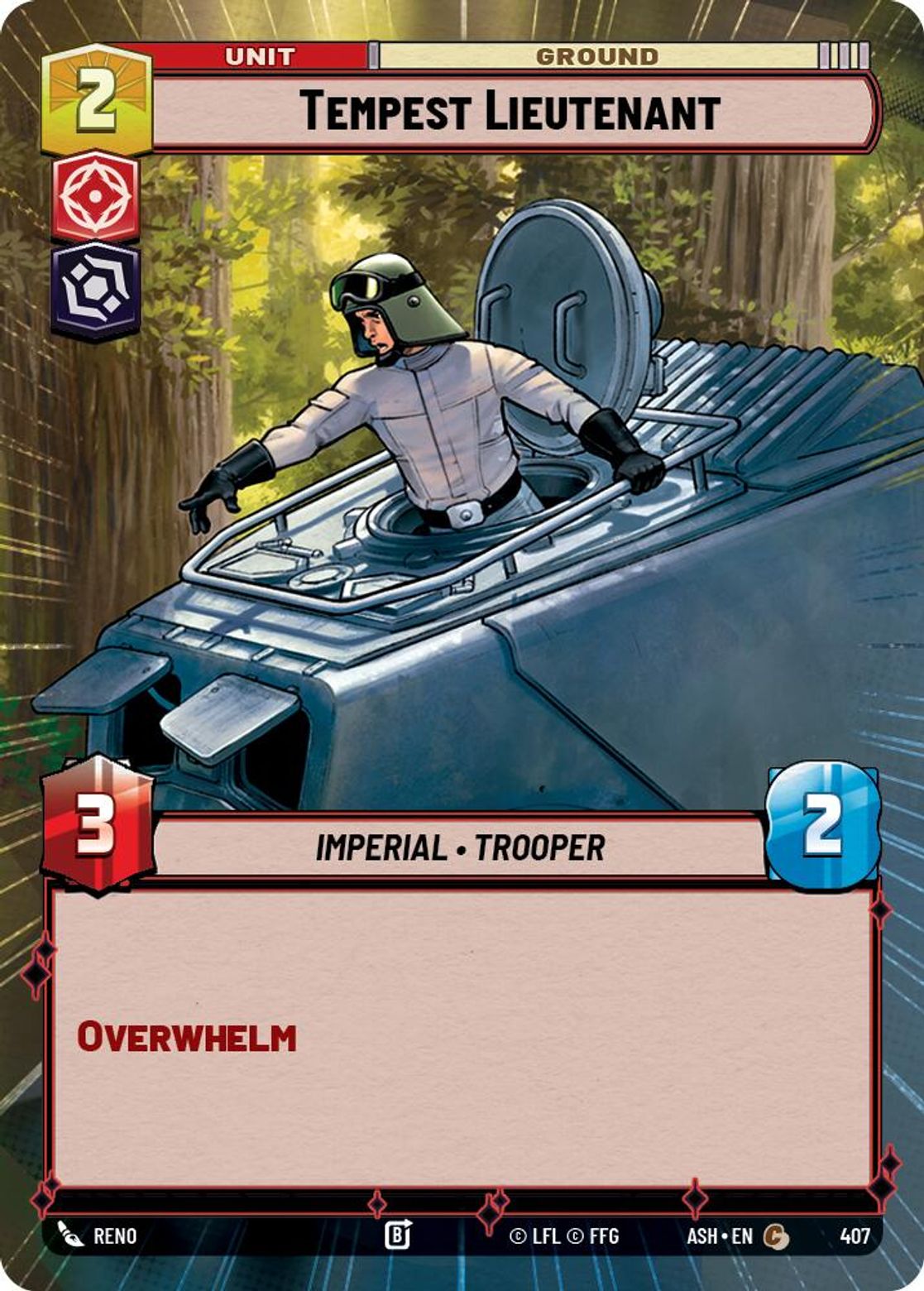 Tempest Lieutenant — Ashes of the Empire 407