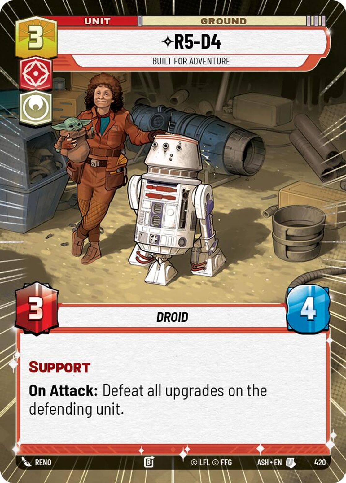 R5-D4, Built for Adventure — Ashes of the Empire 420