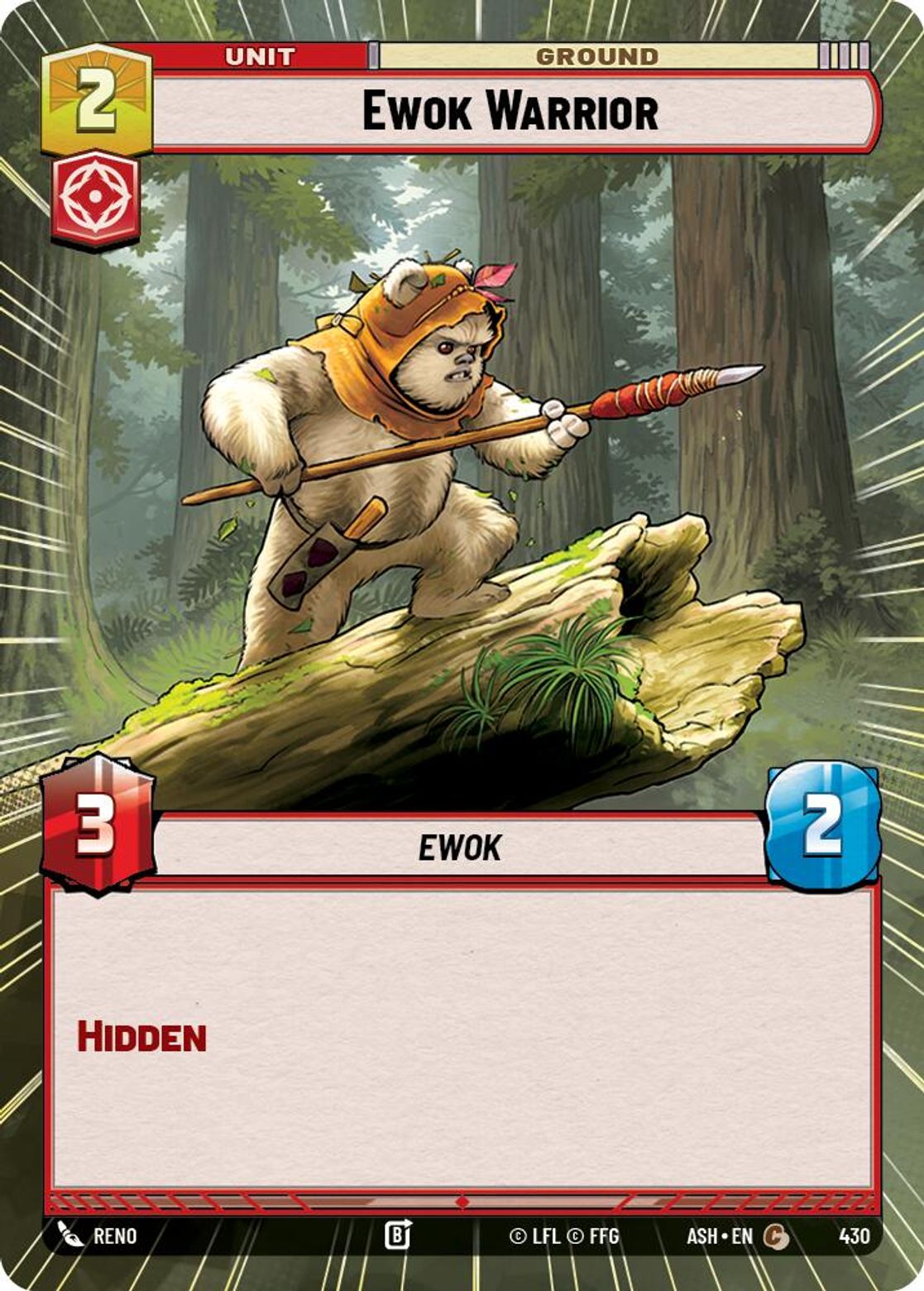 Ewok Warrior — Ashes of the Empire 430