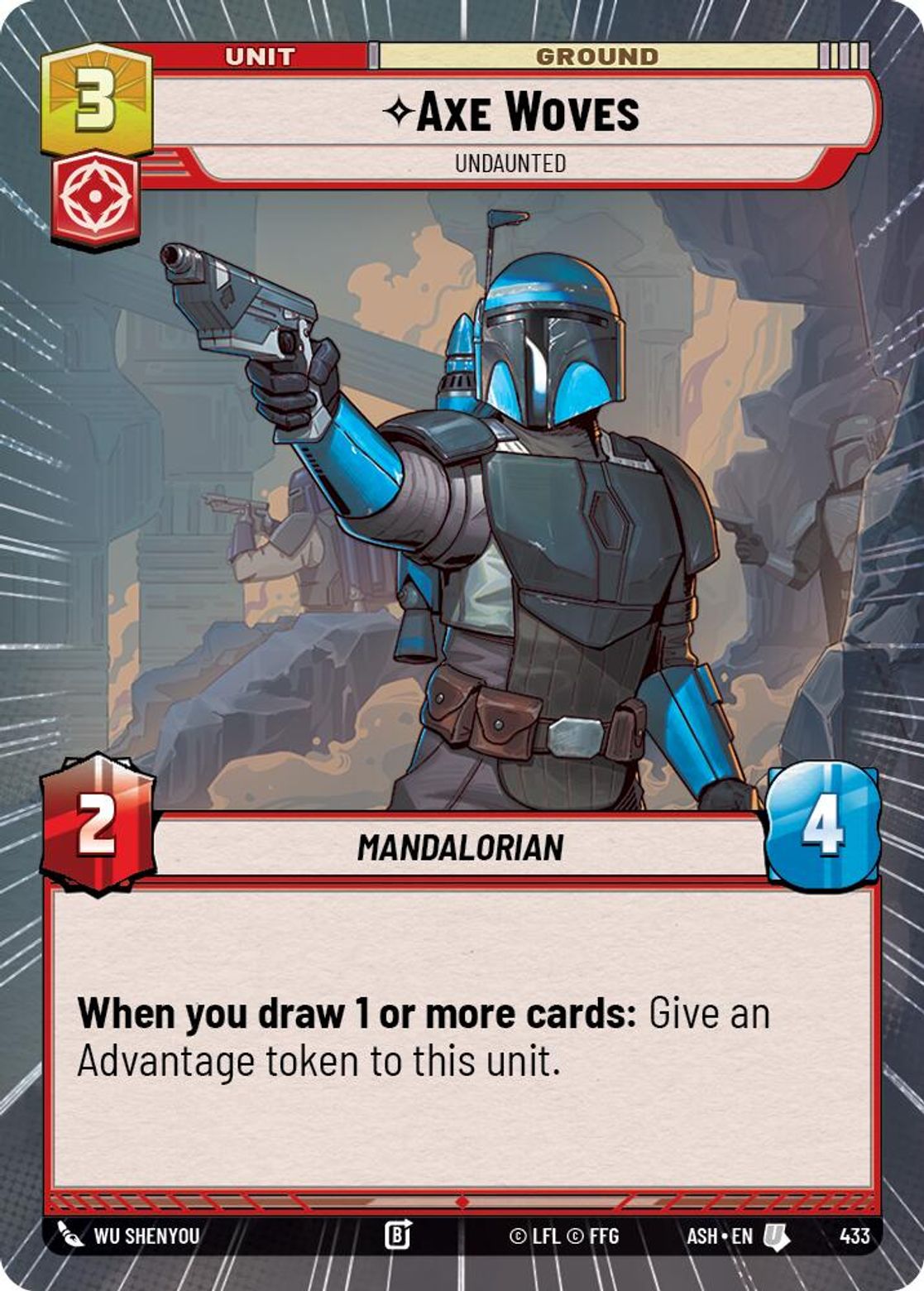 Axe Woves, Undaunted — Ashes of the Empire 433