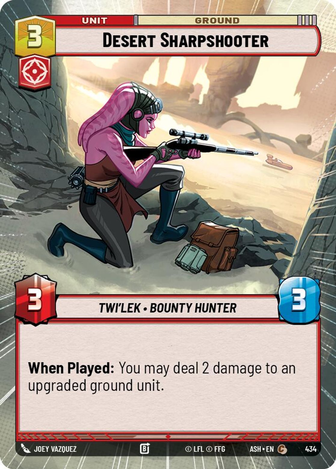 Desert Sharpshooter — Ashes of the Empire 434
