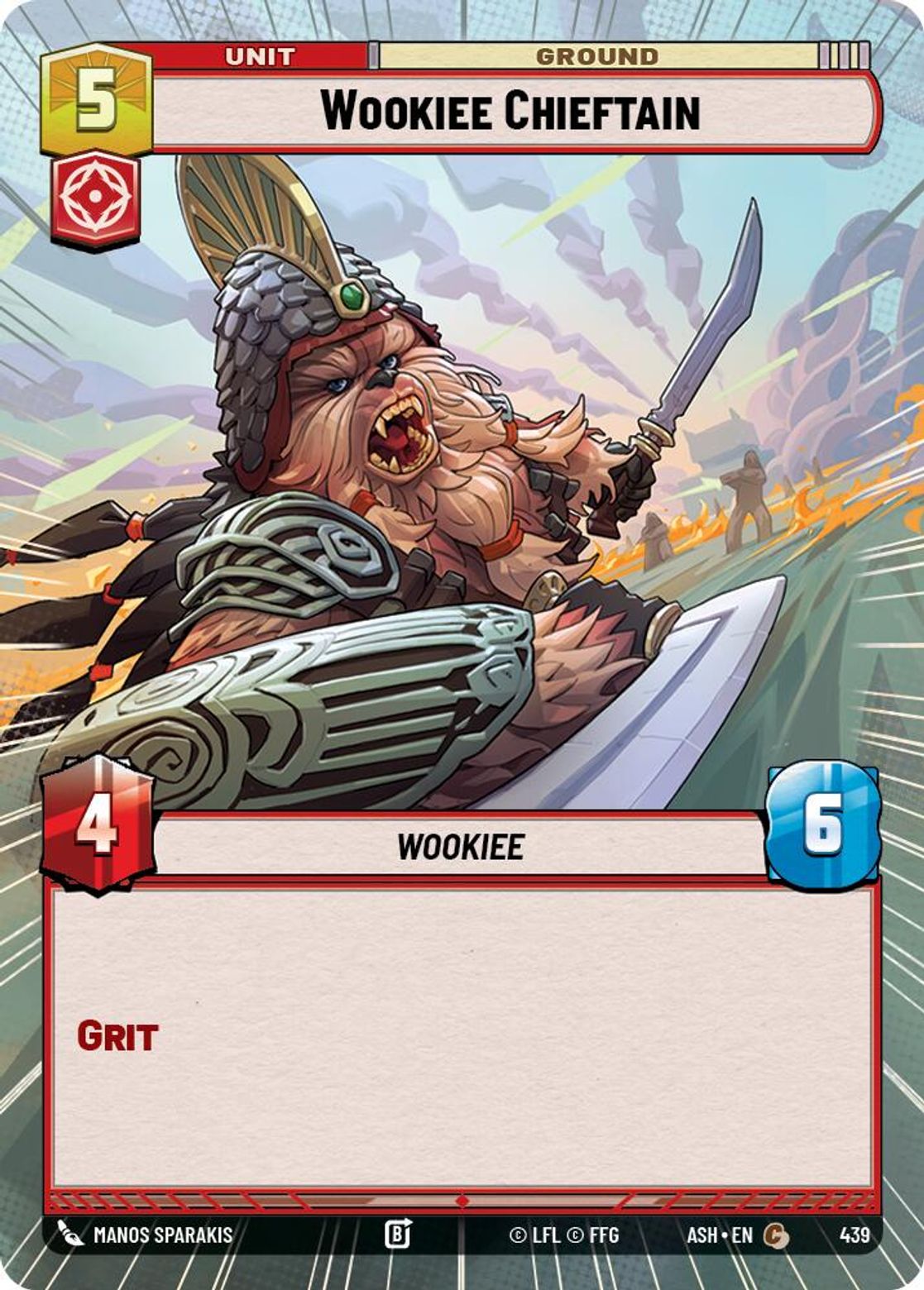 Wookiee Chieftain — Ashes of the Empire 439
