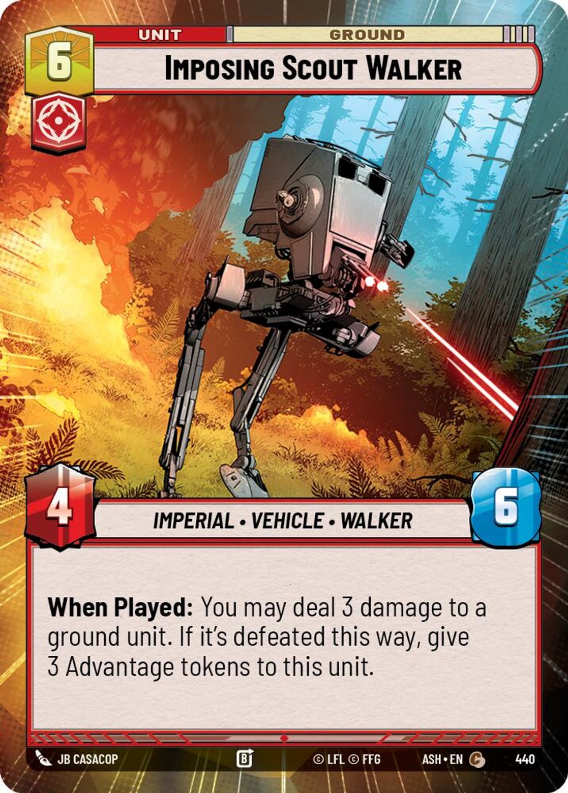 Imposing Scout Walker — Ashes of the Empire 440
