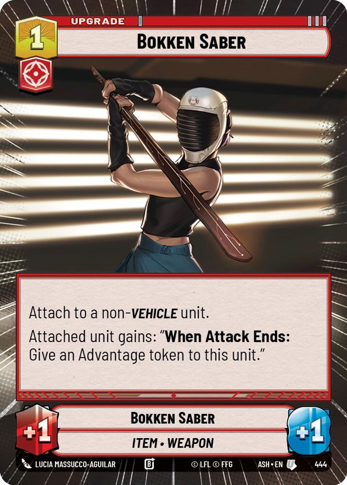 Bokken Saber — Ashes of the Empire 444