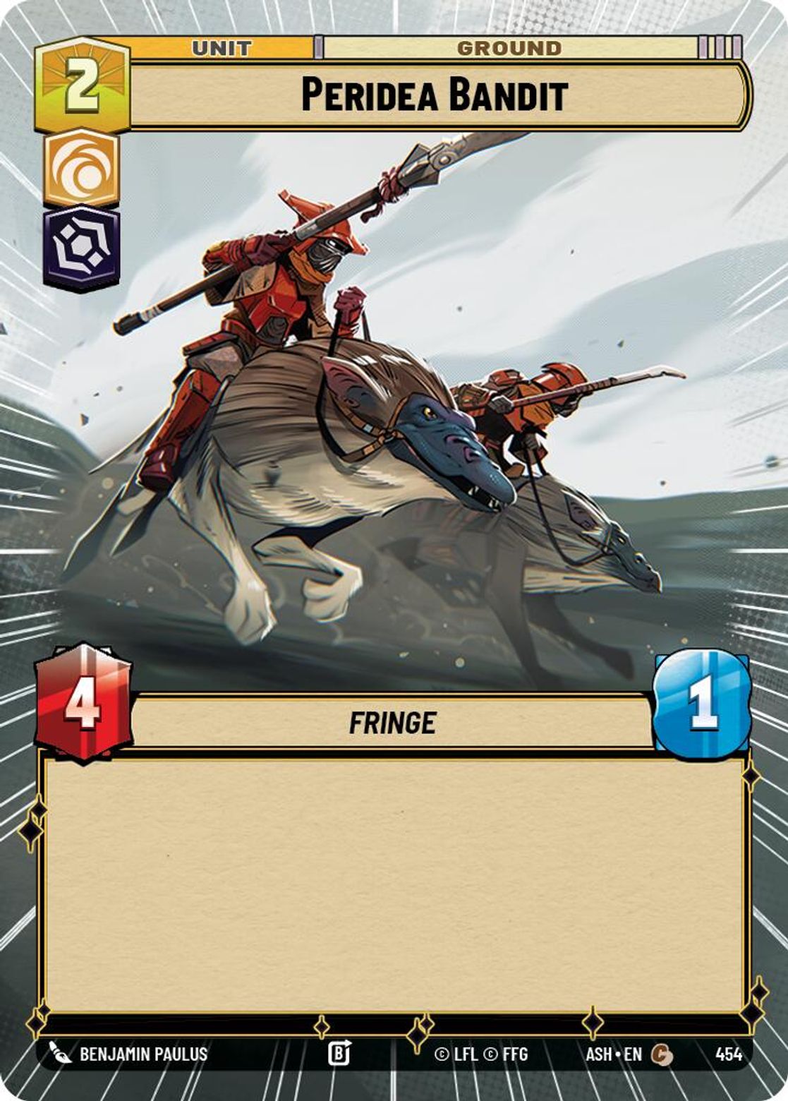 Peridea Bandit — Ashes of the Empire 454