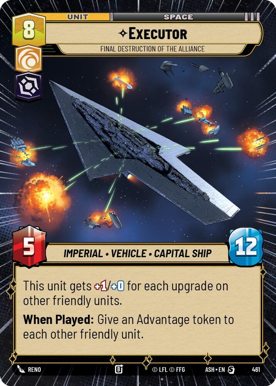 Executor, Final Destruction of the Alliance — Ashes of the Empire 461