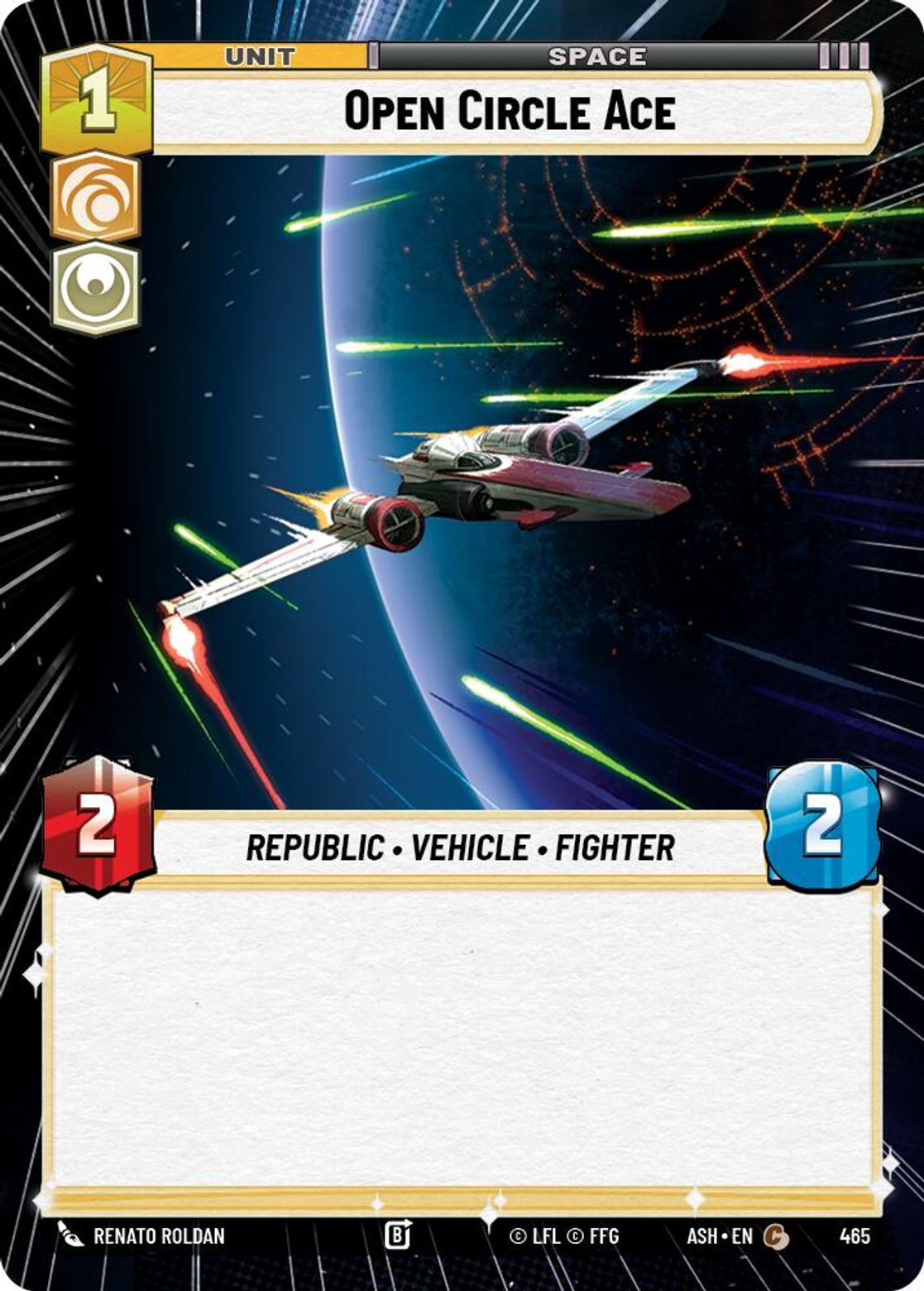 Open Circle Ace — Ashes of the Empire 465
