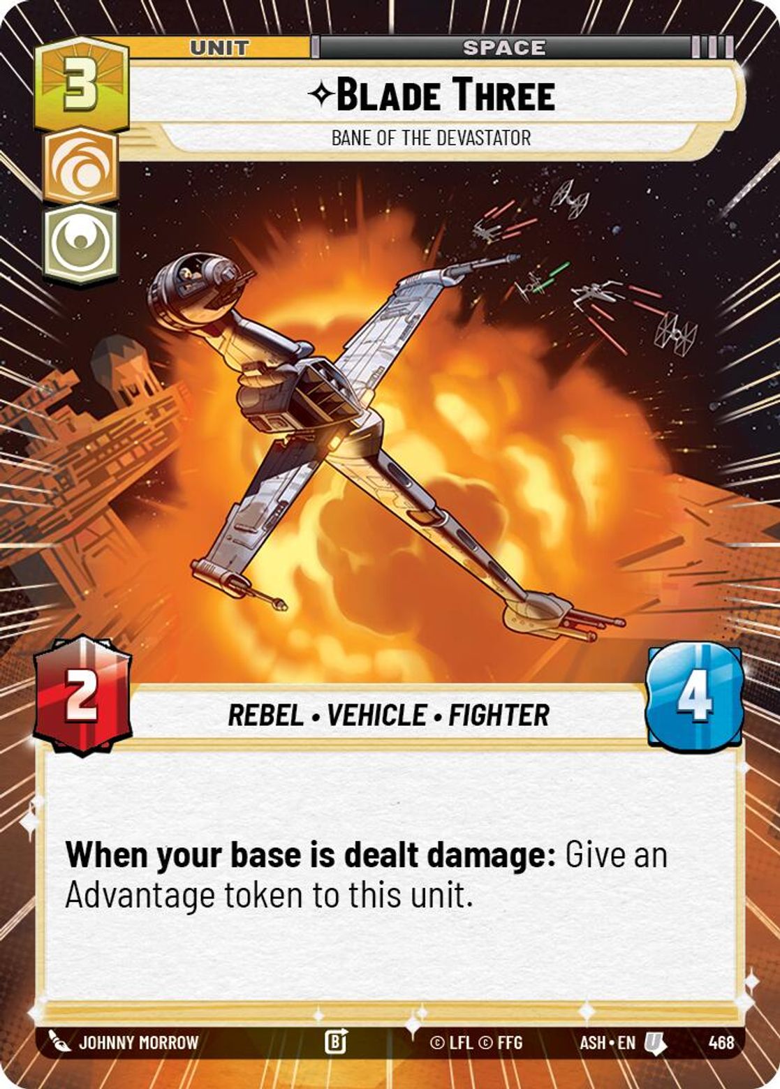 Blade Three, Bane of the Devastator — Ashes of the Empire 468