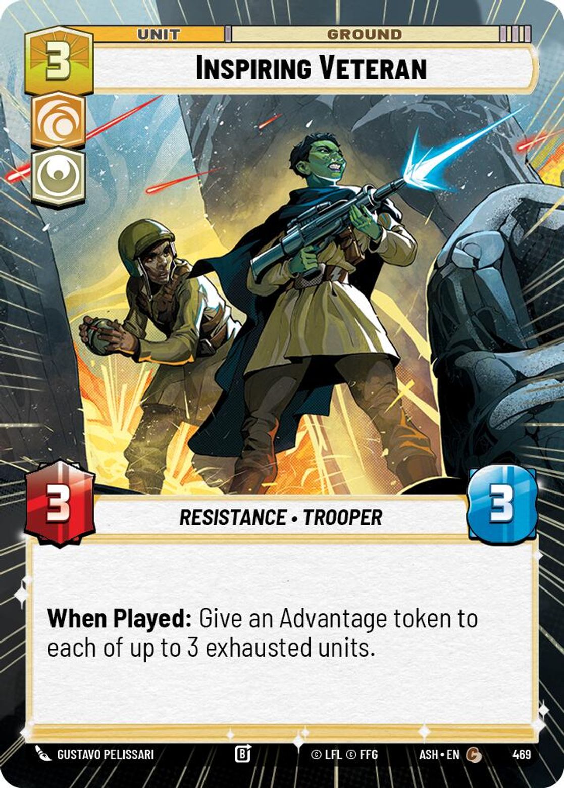 Inspiring Veteran — Ashes of the Empire 469