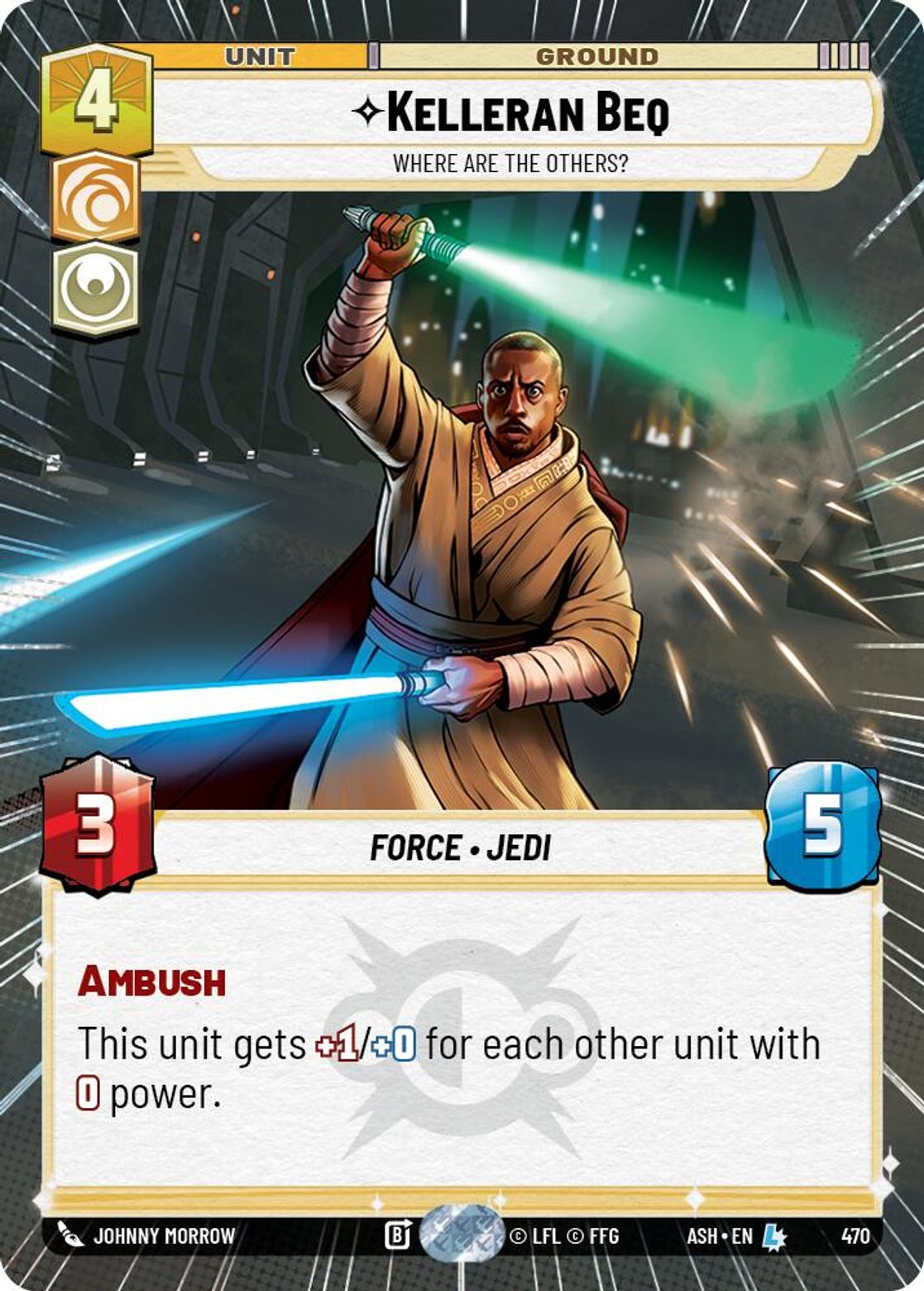 Kelleran Beq, Where are the Others? — Ashes of the Empire 470