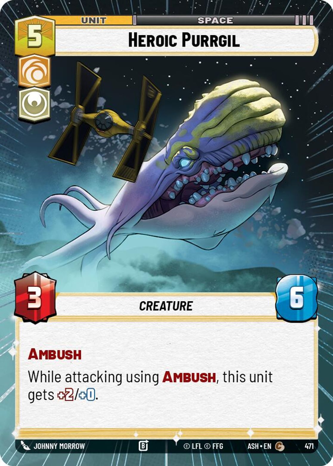 Heroic Purrgil — Ashes of the Empire 471