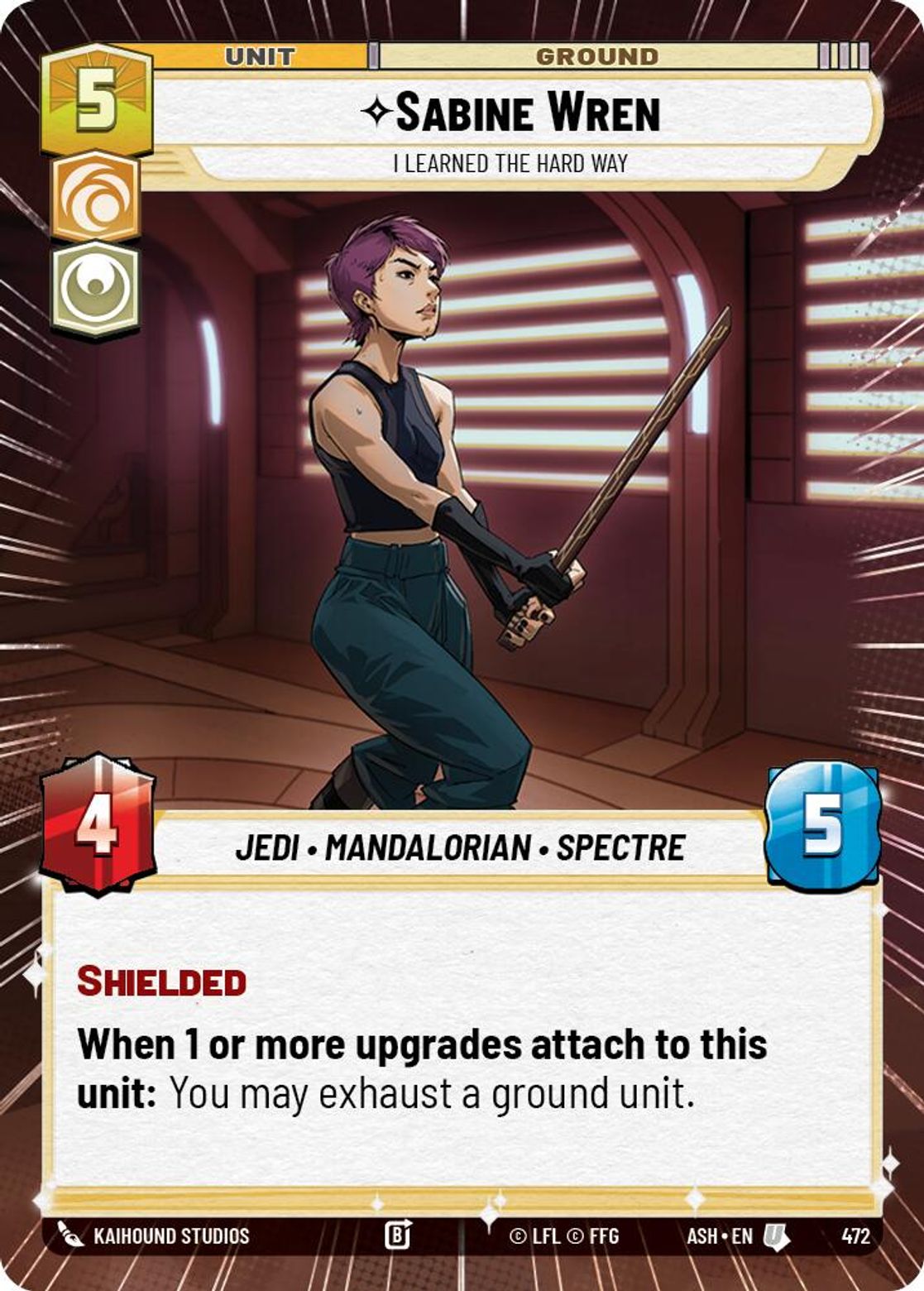 Sabine Wren, I Learned the Hard Way — Ashes of the Empire 472