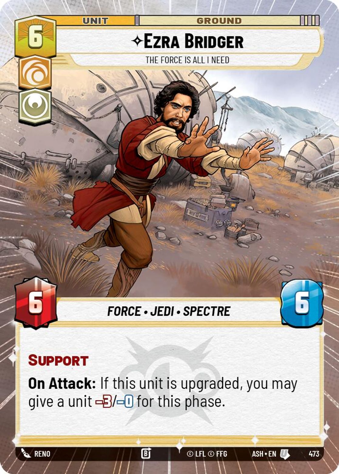 Ezra Bridger, The Force is All I Need — Ashes of the Empire 473