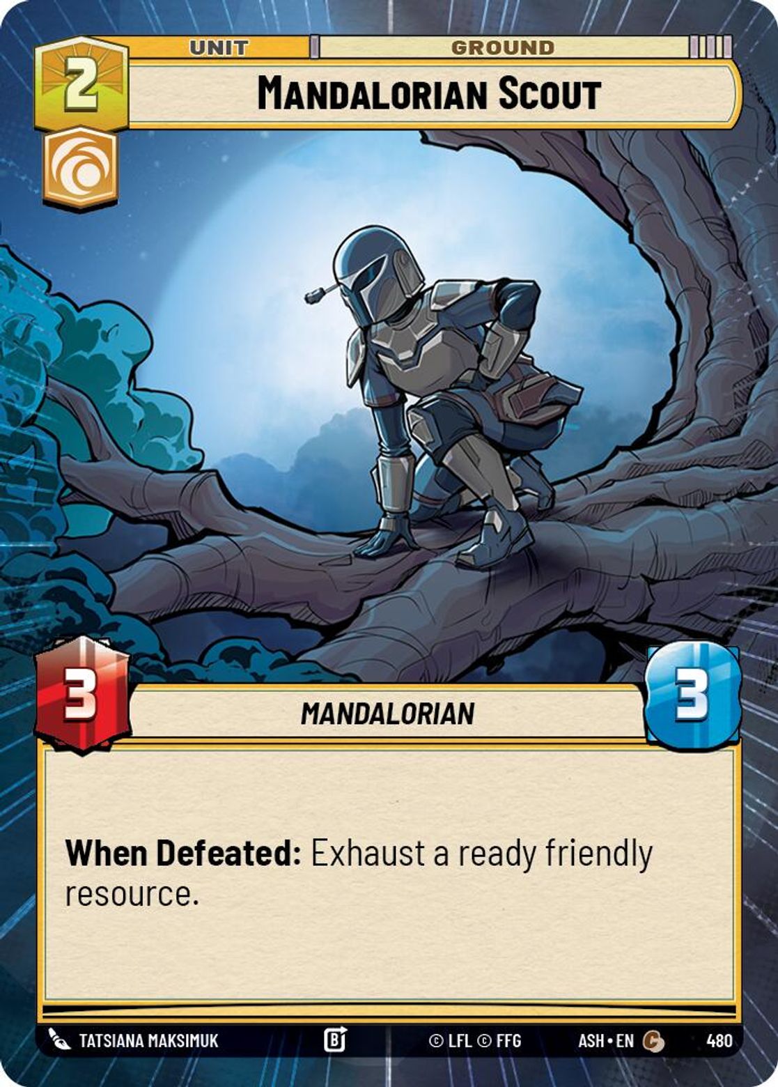 Mandalorian Scout — Ashes of the Empire 480