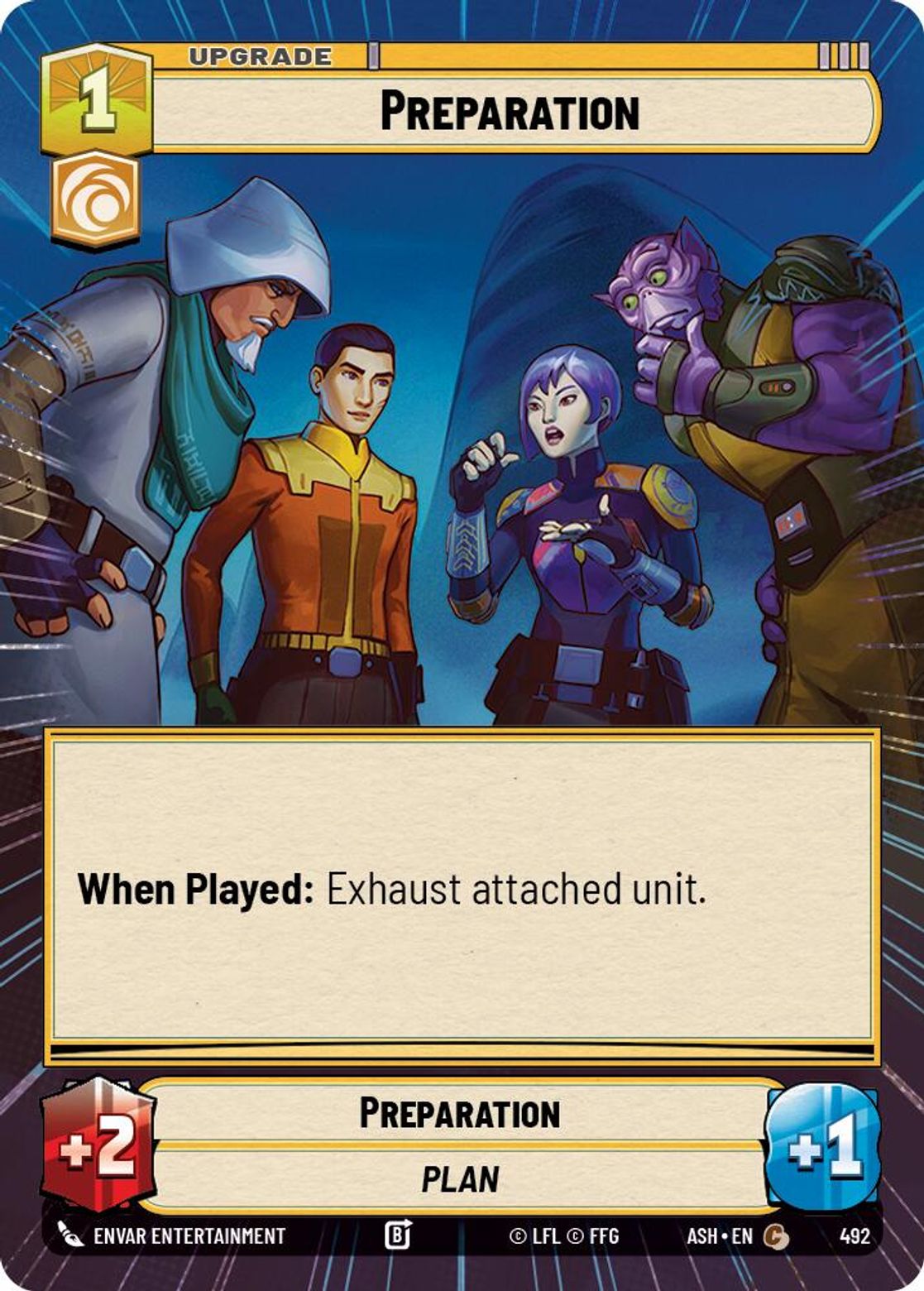 Preparation — Ashes of the Empire 492