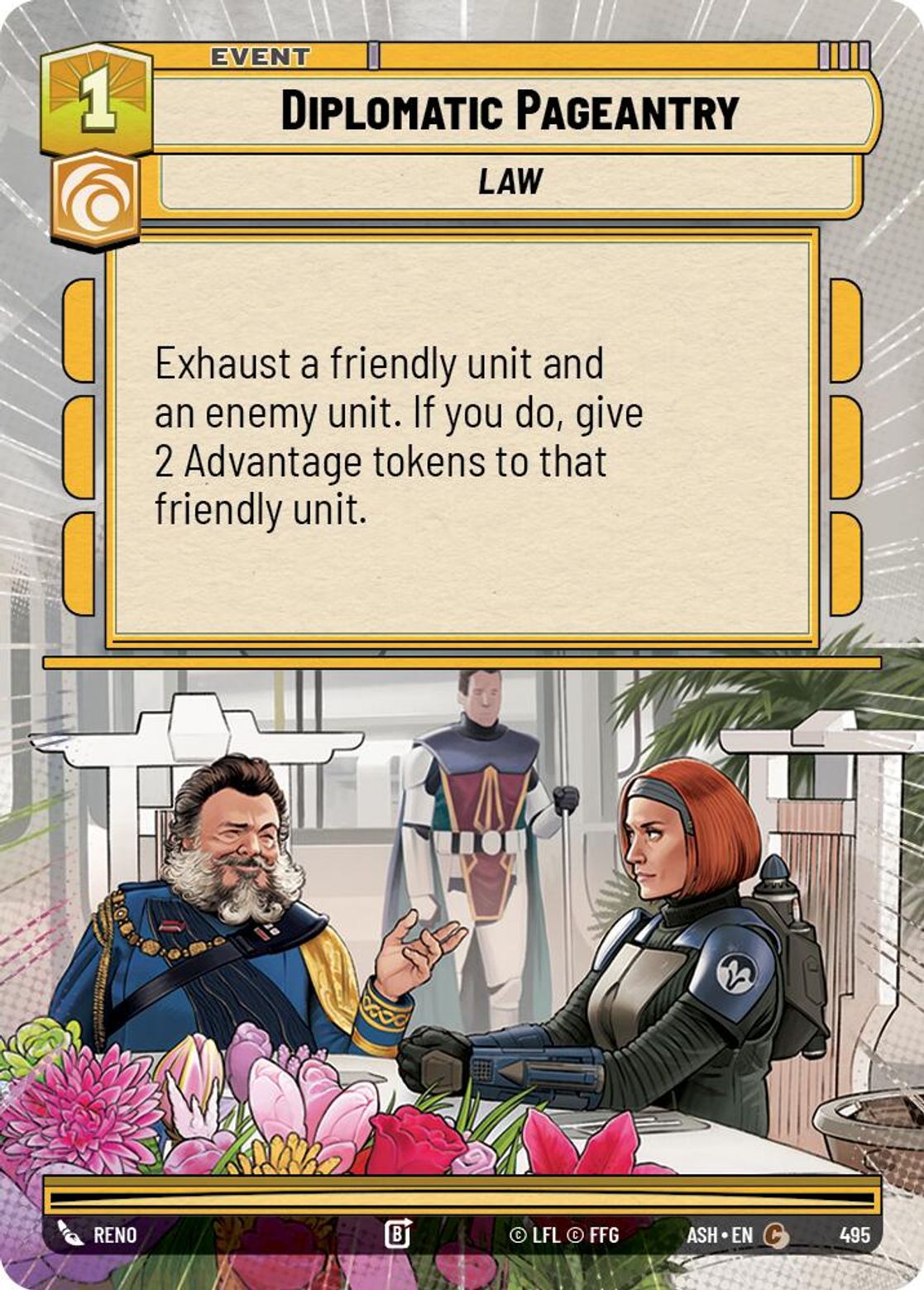 Diplomatic Pageantry — Ashes of the Empire 495