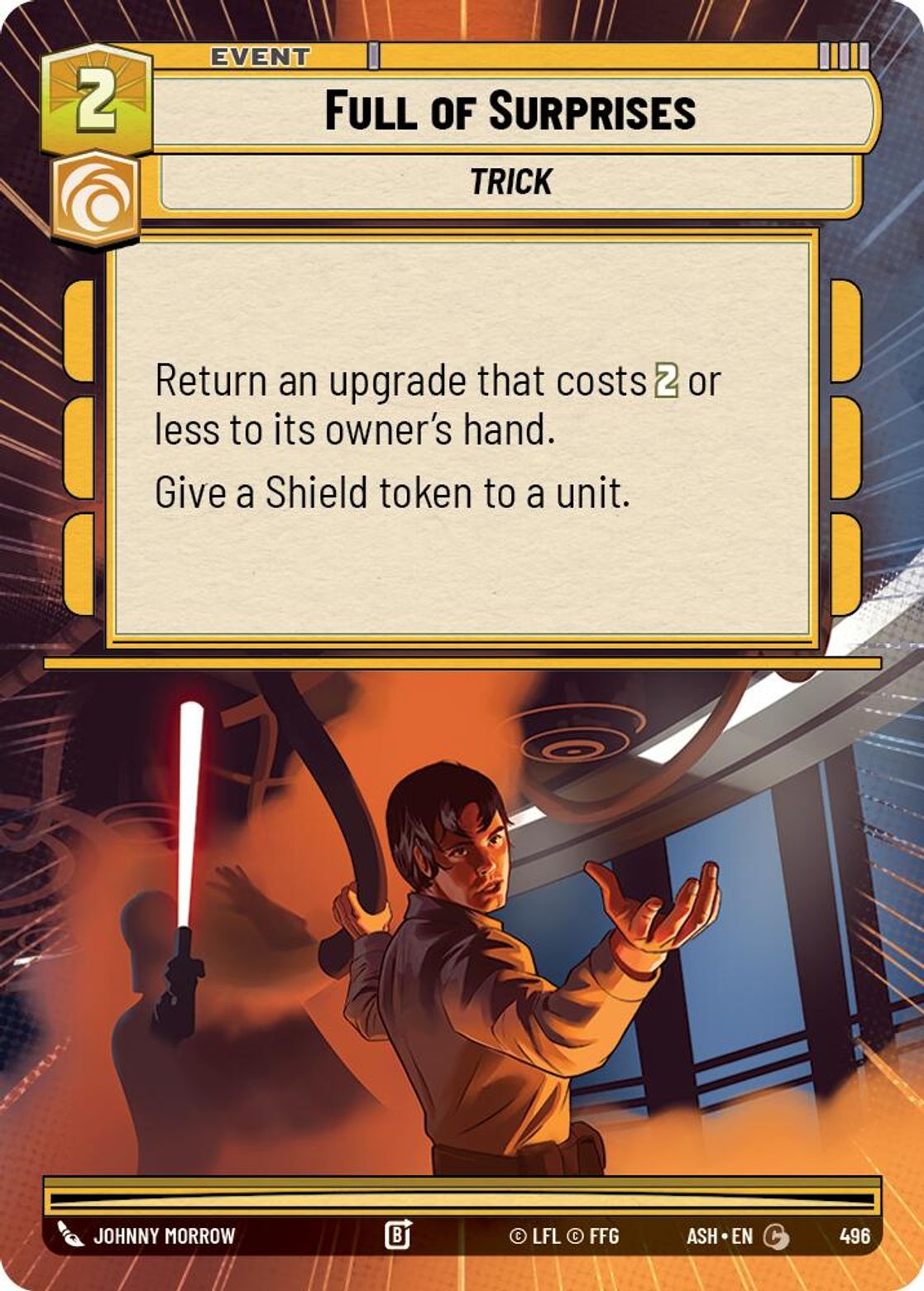 Full of Surprises — Ashes of the Empire 496