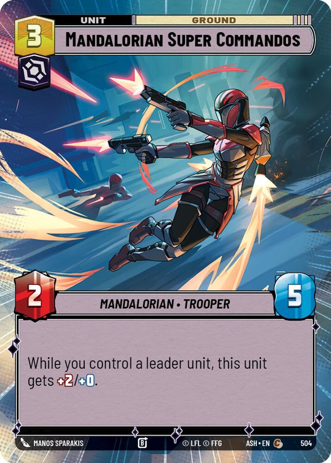Mandalorian Super Commandos — Ashes of the Empire 504