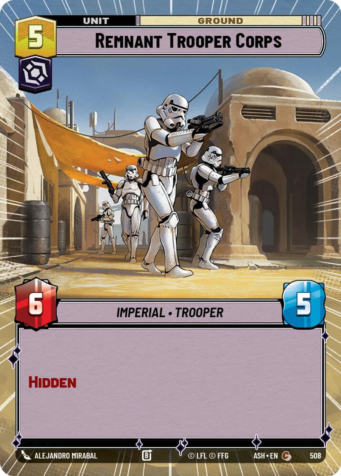 Remnant Trooper Corps — Ashes of the Empire 508