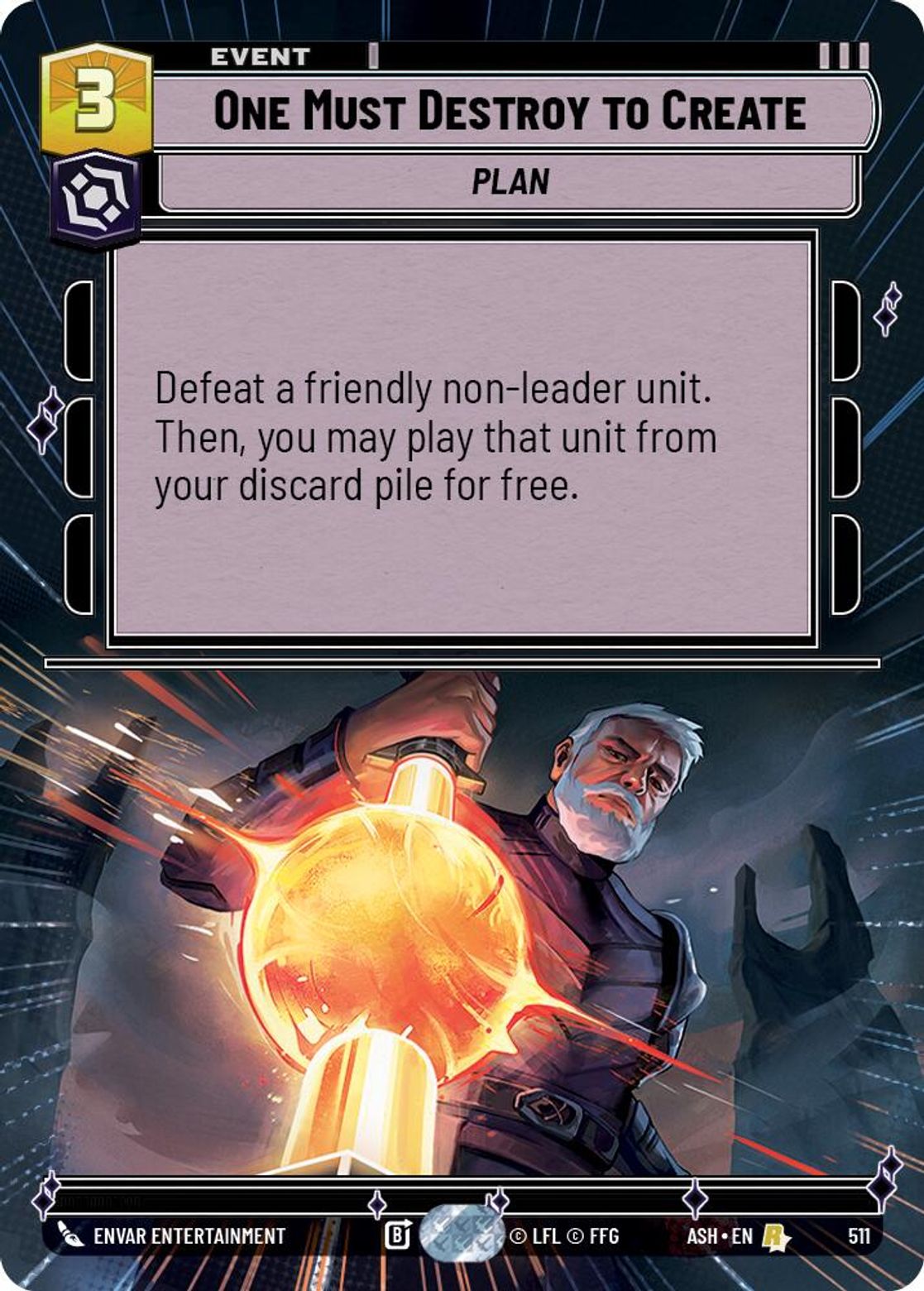 One Must Destroy to Create — Ashes of the Empire 511