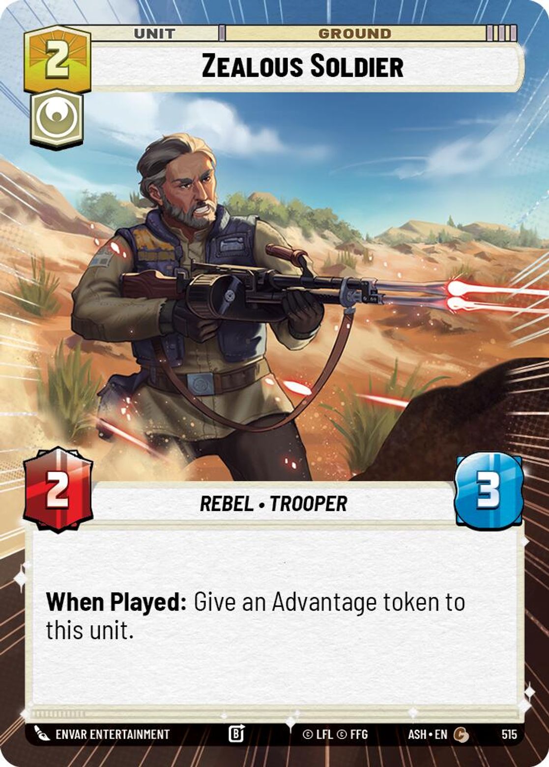 Zealous Soldier — Ashes of the Empire 515