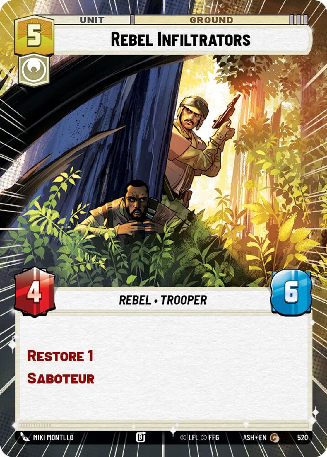 Rebel Infiltrators — Ashes of the Empire 520