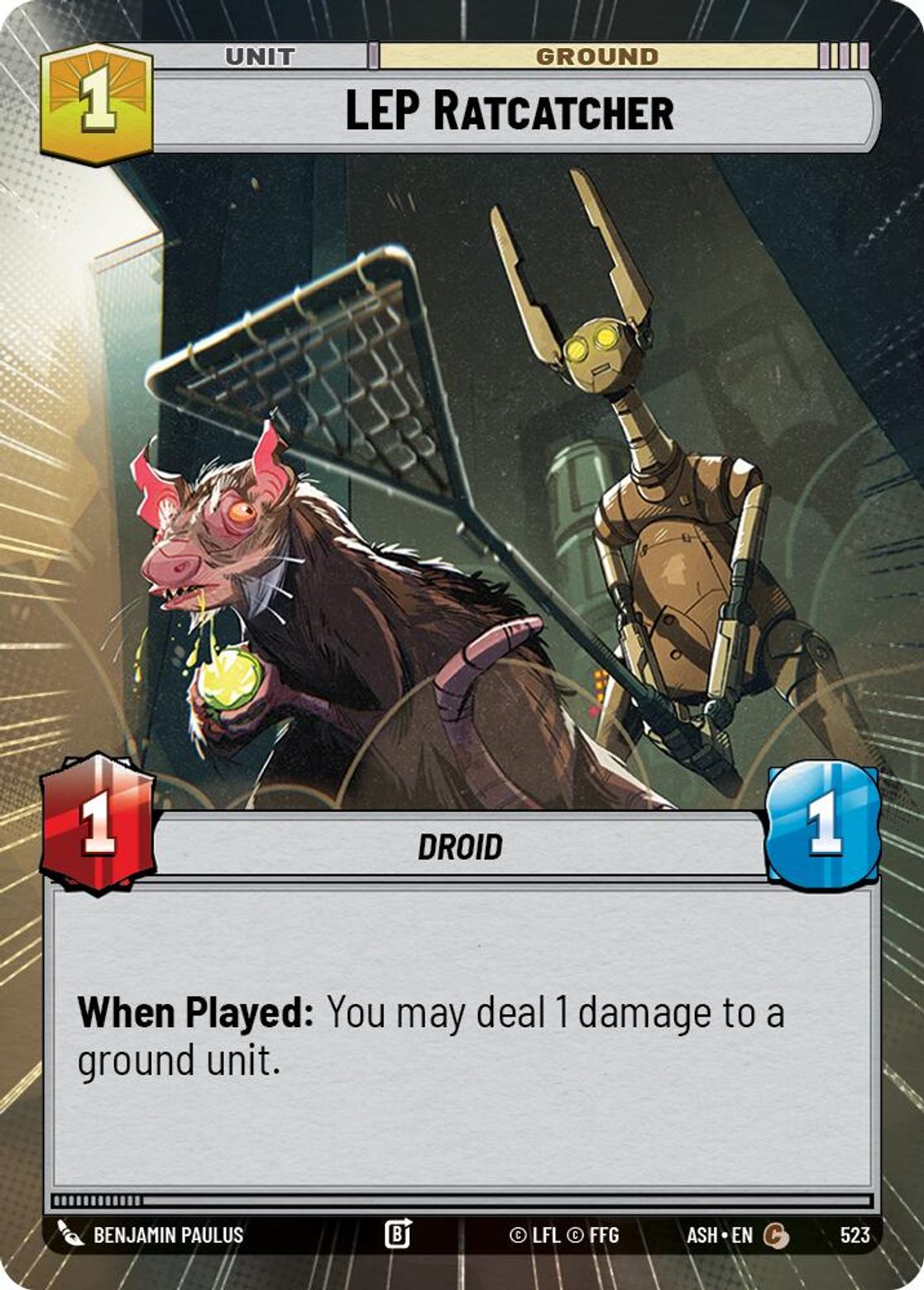 LEP Ratcatcher — Ashes of the Empire 523